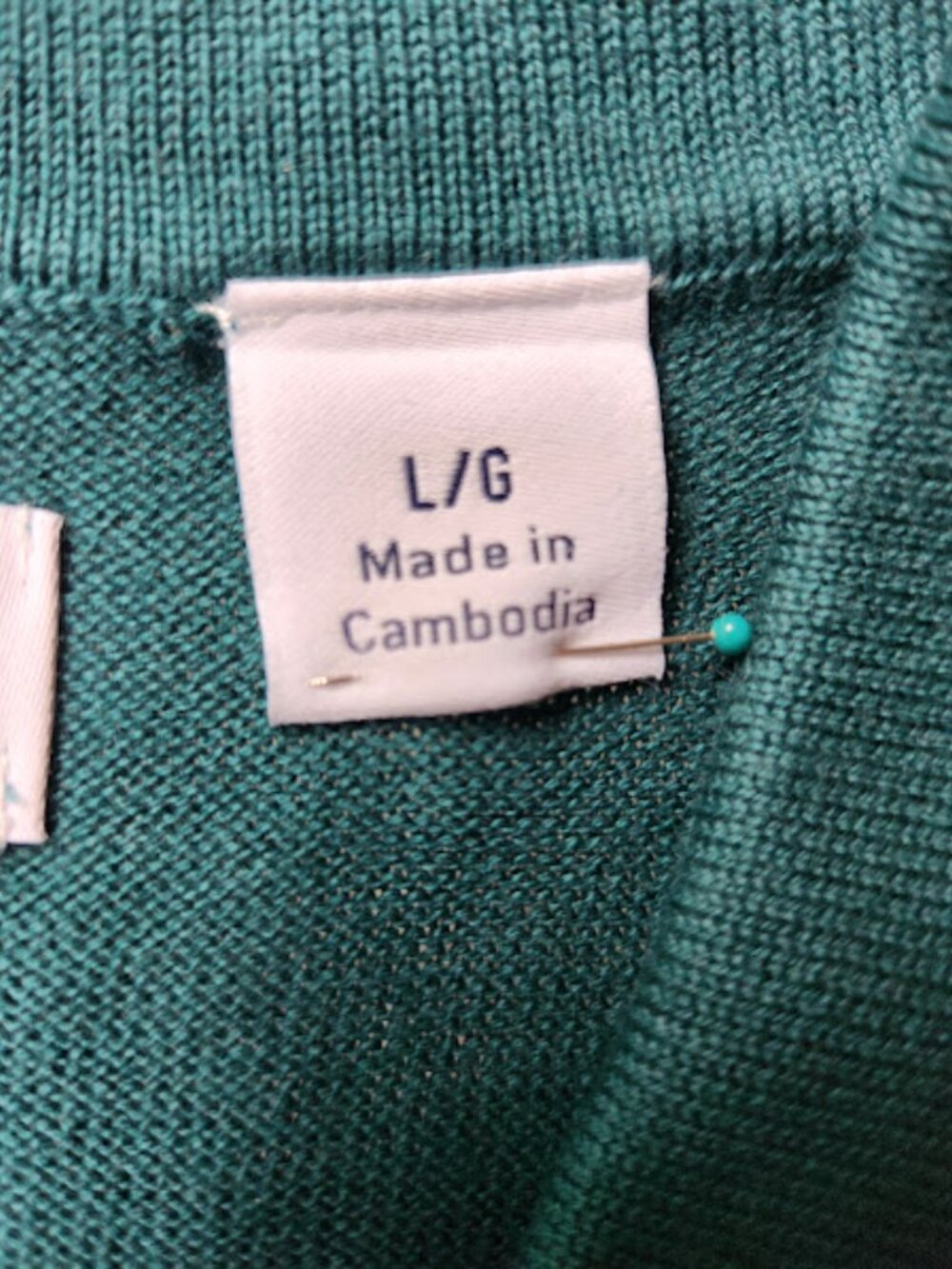 Original Penguin Munsingwear Knit Golf Polo Shirt Size Large NWT Retro Teal - Picture 6 of 9